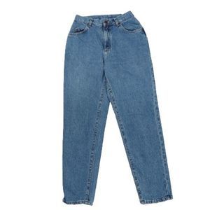 Vintage 90s Lee High Waist Tapered Legged Jeans, Blue